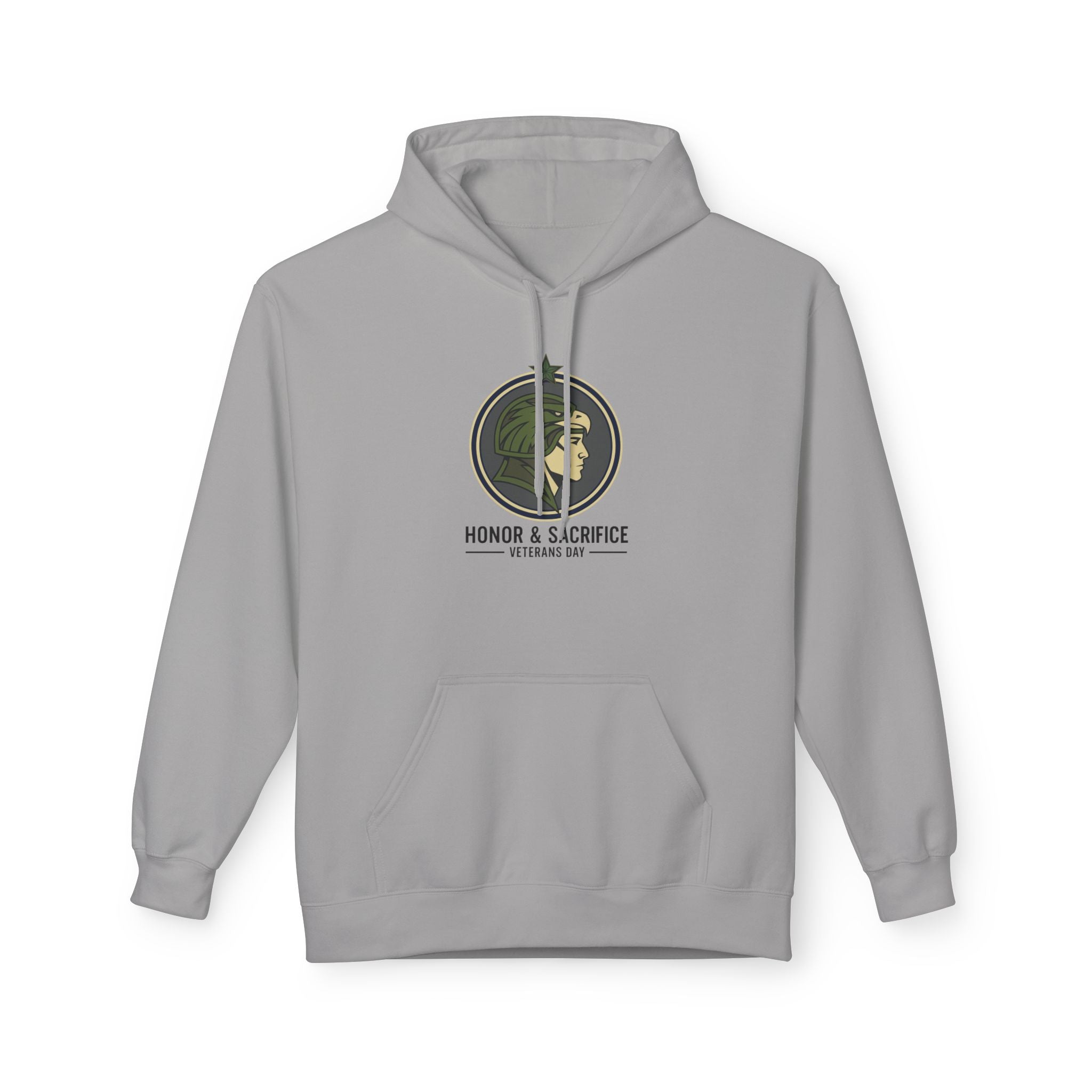 Fleece Hoodie - Honor & Sacrifice Design - Unisex Printify